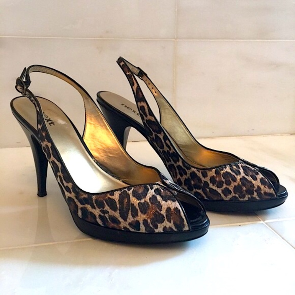 🎉SALE !  Sexy Leopard Peep Toe Heels